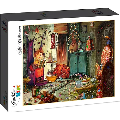Grafika Puzzle Art Collection Fran�ois Ruyer Grafika Kids Lesen - 12 Teile