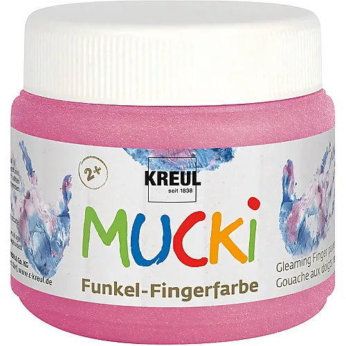 Fingerfarbe Pink Metallic - 150 ml