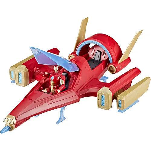Hasbro Avengers Epic Hero Series Iron Man Repulsor Blast Battle Jet