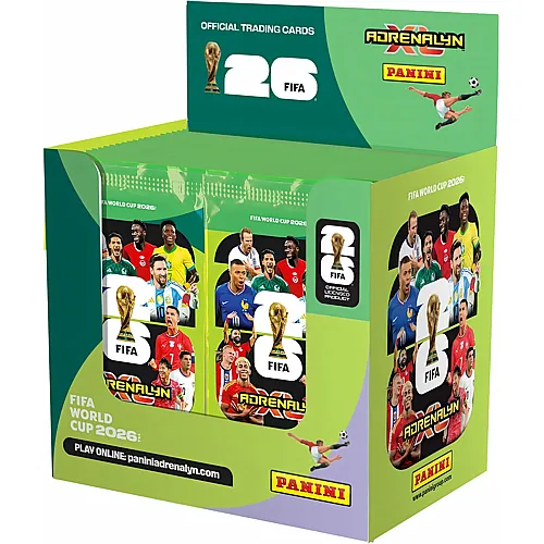 Panini Adrenalyn XL FIFA World Cup 2026 Trading Cards