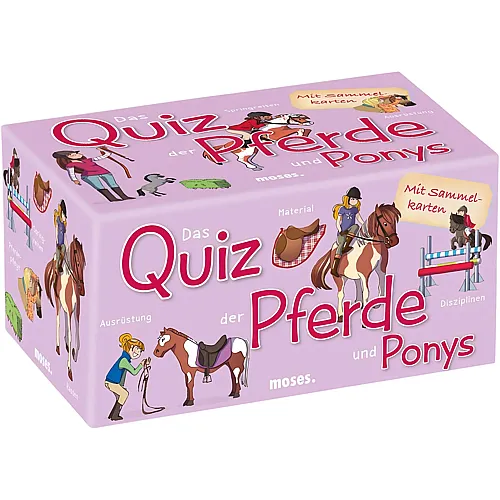 Das Quiz der Pferde und Ponys