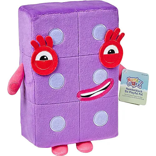 Sechs Kuscheltier - aus der TV-Serie 30cm