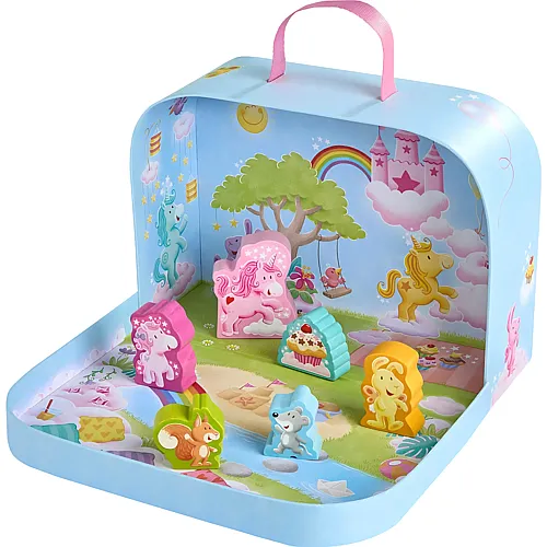 HABA Spielwelt im Koffer - Einhorn Glitzergl�ck