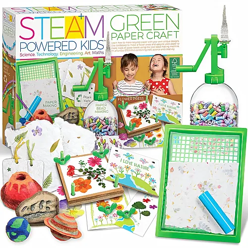 HCM Kinzel 4M Green Paper Craft