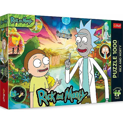 Trefl Puzzle Rick und Morty - 1000 Teile