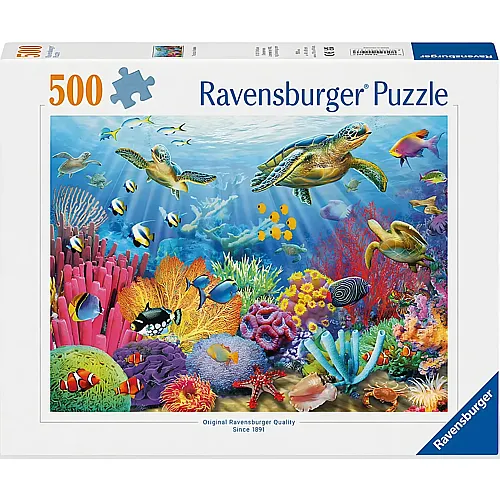 Ravensburger Puzzle Tropische Gew�sser (500Teile)