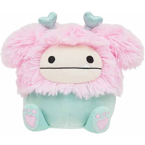 Squishmallows Pl�sch Bessem der Bigfoot mit Herzband - 19 cm
