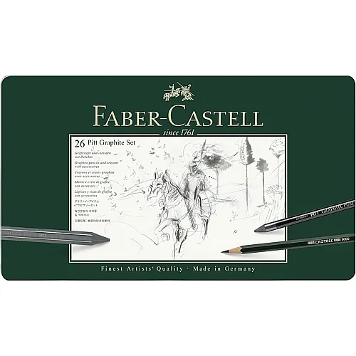 Faber-Castell Pitt Graphit-Set - 26 Teile
