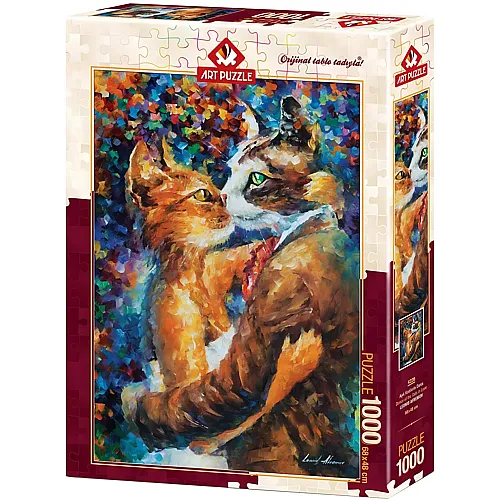 Art Puzzle Dance of the Cats in Love - 1000 Teile