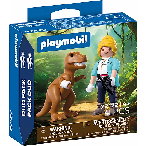 Playmobil DuoPack T-Rex mit Forscherin