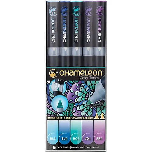 Chameleon 5-pen Cool Tones Set