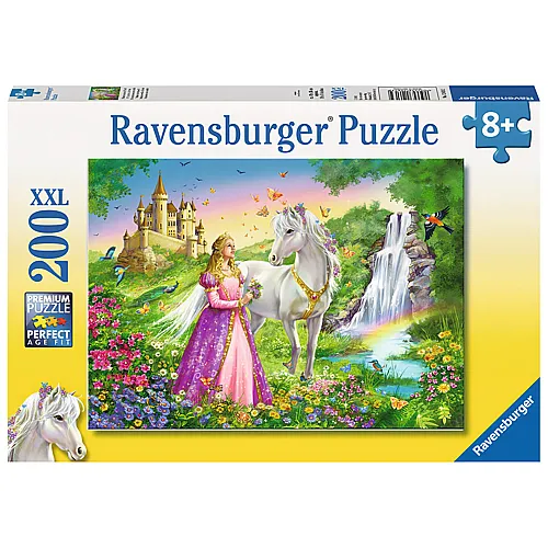 Ravensburger Puzzle Prinzessin mit Pferd (200XXL)