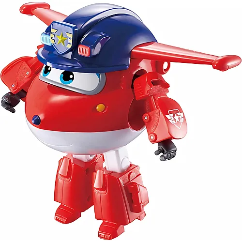 Alpha Toys Super Wings Transforming Police Jett - 13 cm