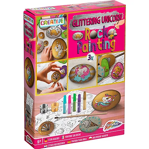 Grafix Einhorn Steine bemalen