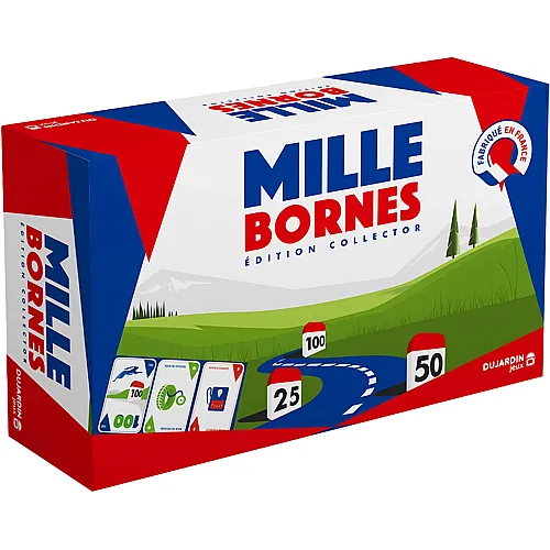Dujardin Mille Bornes-Le Zeitloses Spiel komplett neu gezeichnet in einem Esprit Vintage, 59070 -
