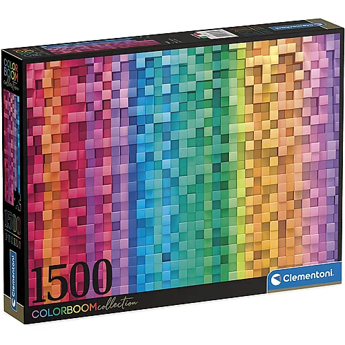 Clementoni Puzzle ColorBoom Pixel - 1500 Teile