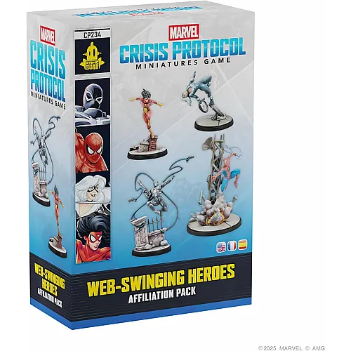 Atomic Mass Games Marvel Crisis Protocol Web Swinging Heroes (fr-de-en-es)