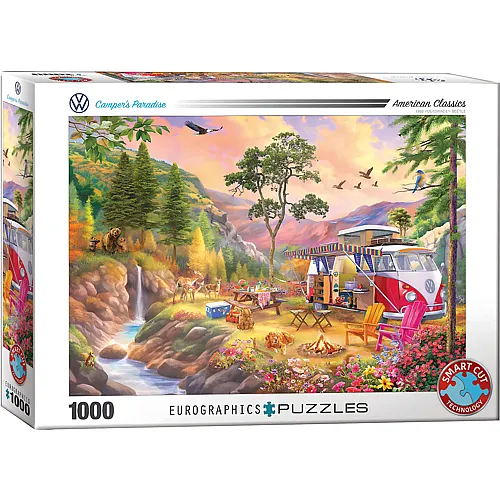 Eurographics Puzzle Camper-Paradies - 1000 Teile