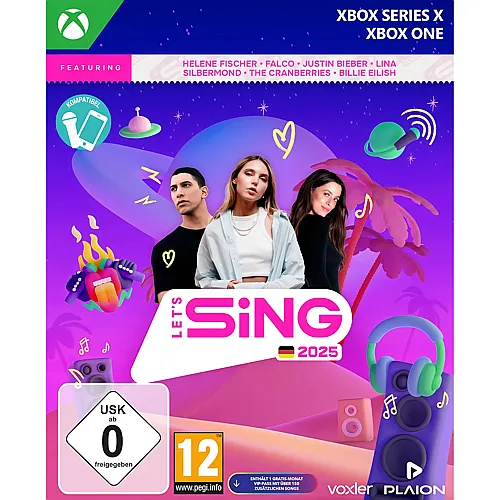 GAME Let's Sing 2025, XSX