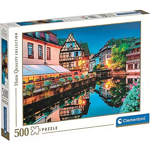 Clementoni Puzzle Altstadt von Strassburg (500Teile)