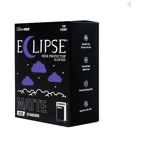Ultra Pro ECLIPSE Matte Purple Deck Protector Sleeves Standard (105)