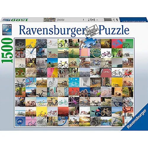 Ravensburger Puzzle 99 Fahrrder und mehr (1500Teile)