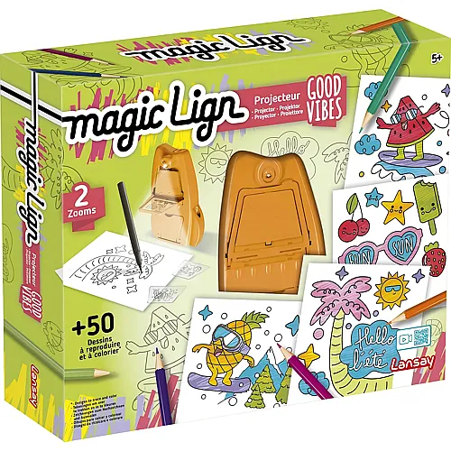 Lansay Magic Lign Projecteur Good Vibes (fr-en-nl-de-es-it)