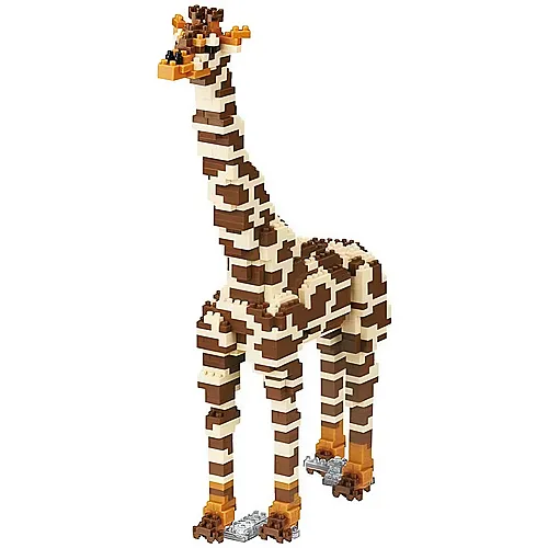 Nanoblock Animal Deluxe Giraffe (740Teile)