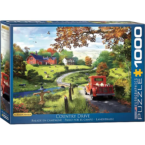 Eurographics Puzzle Dominic Davison - Landstrasse (1000Teile)