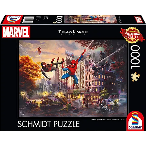 Schmidt Puzzle Spider-Man, The Ultimate Alliance - 1000 Teile