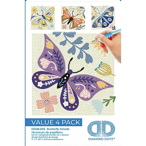 Diamond Dotz Diamond Painting Mini Schmetterlinge