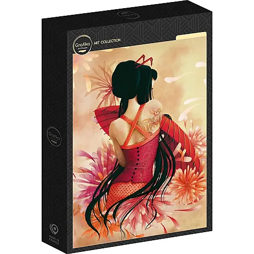 Grafika Puzzle Art Collection Misstigri, Miss Swan - 1500 Teile