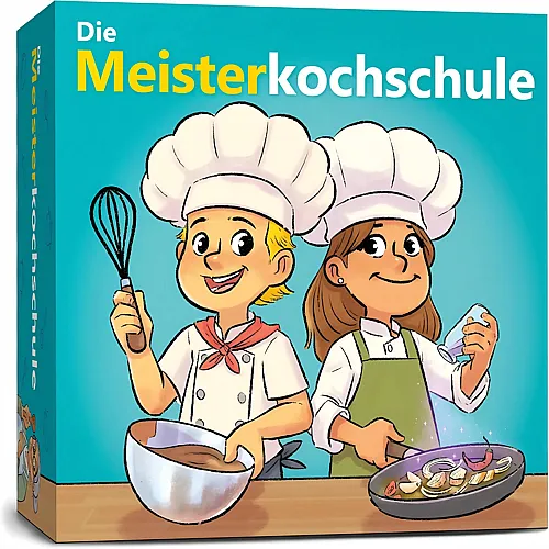 Gl�ckswolke Spiele - Die Meisterkochschule I Kochspiel f�r Kinder ab 3, 4, 5, 6 Jahre I Spielk�che zum Mitnehmen I Montessori Spielzeug I Erlebnis - Kinderk�che I Geschenk f�r Junge und M�dchen