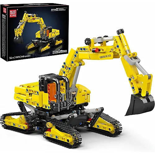 High-Tech Raupenbagger statische Version 17076