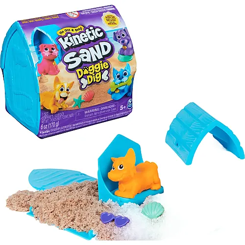 Spin Master Kinetic Sand Hunde H�uschen - 170 g