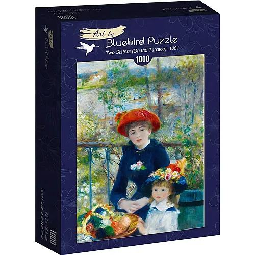 Bluebird Puzzle Auguste Renoir Two Sisters On the Terrace, 1881 - 1000 Teile