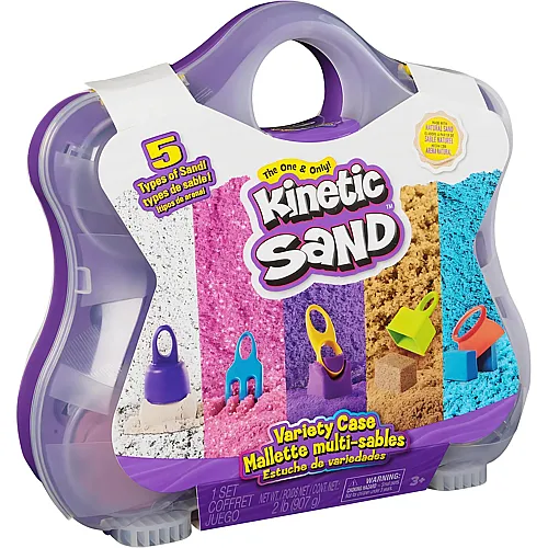 Spin Master Kinetic Sand Farbspiel Koffer - 907 g
