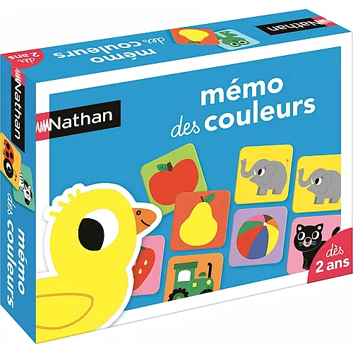 Nathan Memo Des Couleurs (FR)