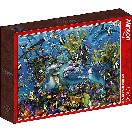 Alipson Puzzle Delfin-Schatzschiff - 1000 Teile