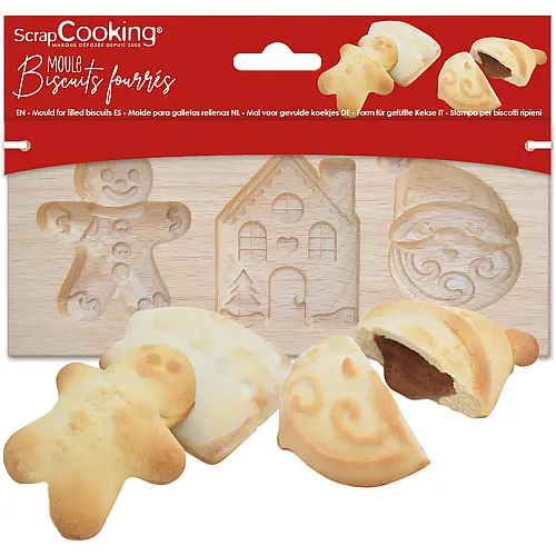 ScrapCooking Form f�r gef�llte Kekse - 20 x 10 x 2 cm