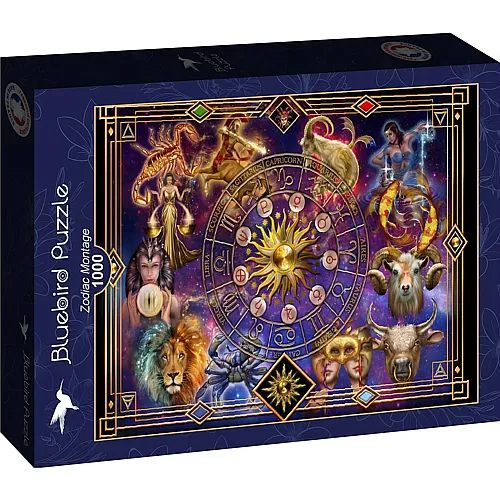 Bluebird Puzzle Marchetti Ciro Zodiac Montage - 1000 Teile