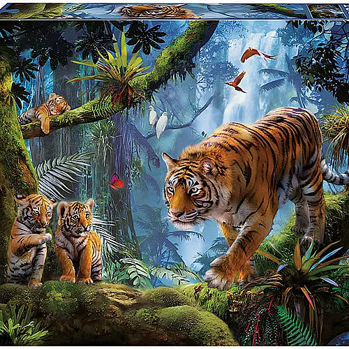 Educa Puzzle Tigers In The Tree (1000Teile)
