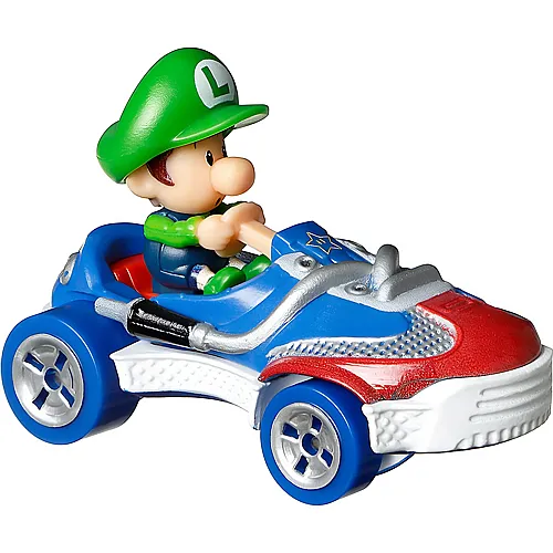 Hot Wheels Super Mario Die-Cast Baby Luigi Sneeker (1:64)