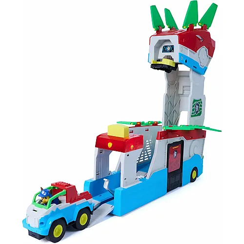 Spin Master Paw Patrol Der Dino Film, 2-in-1 Mobiles Dino-Hauptquartier
