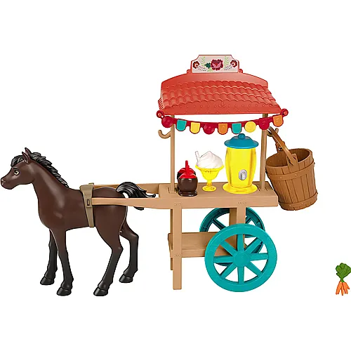 Mattel Spirit Festivalstand mit Reitausrstung & Pony