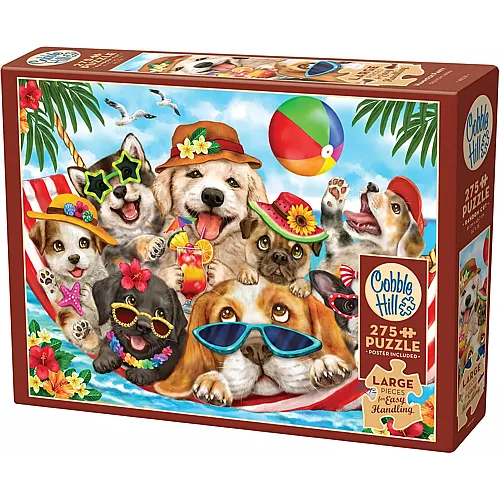 Cobble Hill Puzzle 275 Teile XXL Teile - Hammock Party