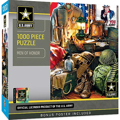 Master Pieces U.S. Army Men of Honor (1000Teile)