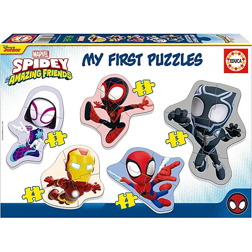 5in1 Spidey and his Amazing Friends 3Teile