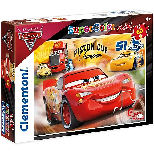 Disney Cars 3 60Teile