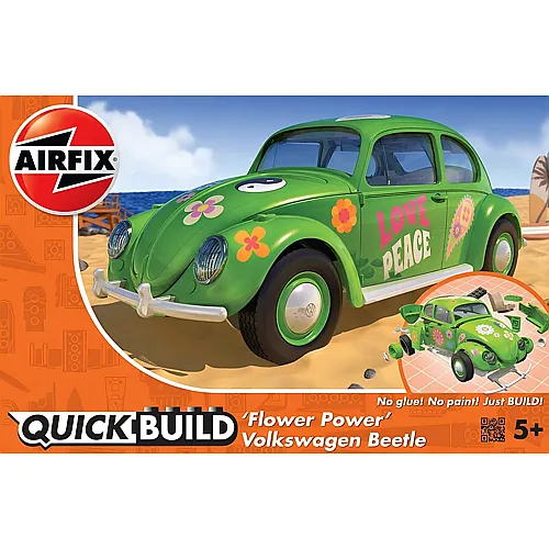 Airfix Quickbuild VW Beetle Flower-Power (36Teile)